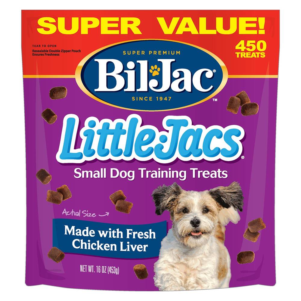 Bil-Jac Little-Jacs Training Dog Treat (chicken-liver)