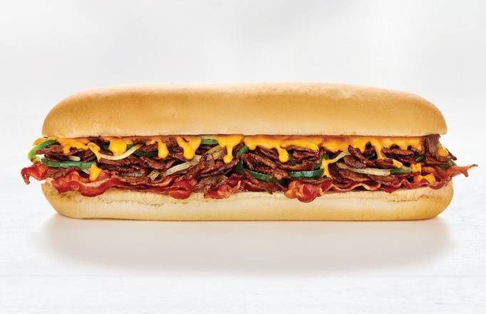 Small Queso & Bacon Cheesesteak / QUESO & BACON CHEESESTEAK - SMALL
