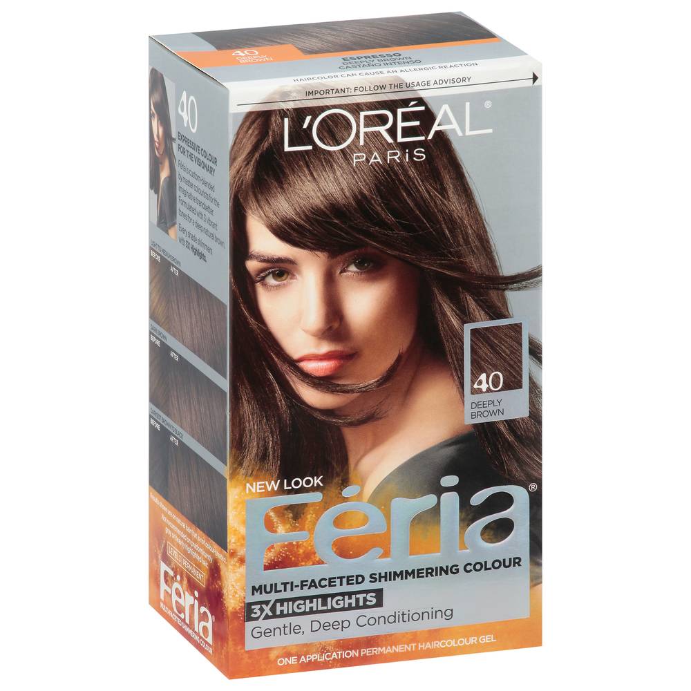 Feria 40 Deeply Brown Permanent Color