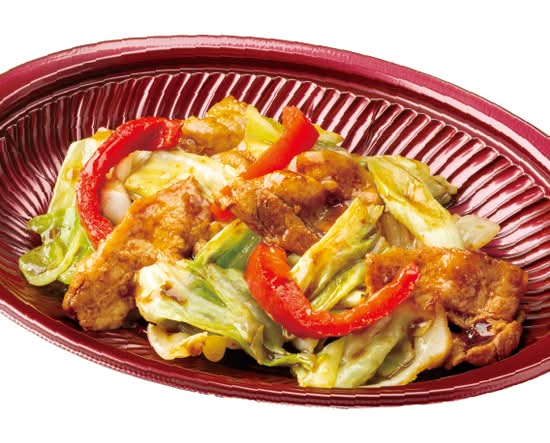 ★おかず　4種の醤仕立て！回鍋肉～1日に必要な野菜の2分の1使用～ Twice-cooked pork with 4 kinds of sauces, using half of daily required vegetables