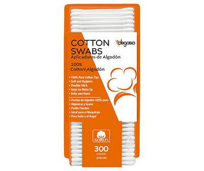 Degasa Cotton Swabs (300 ct)