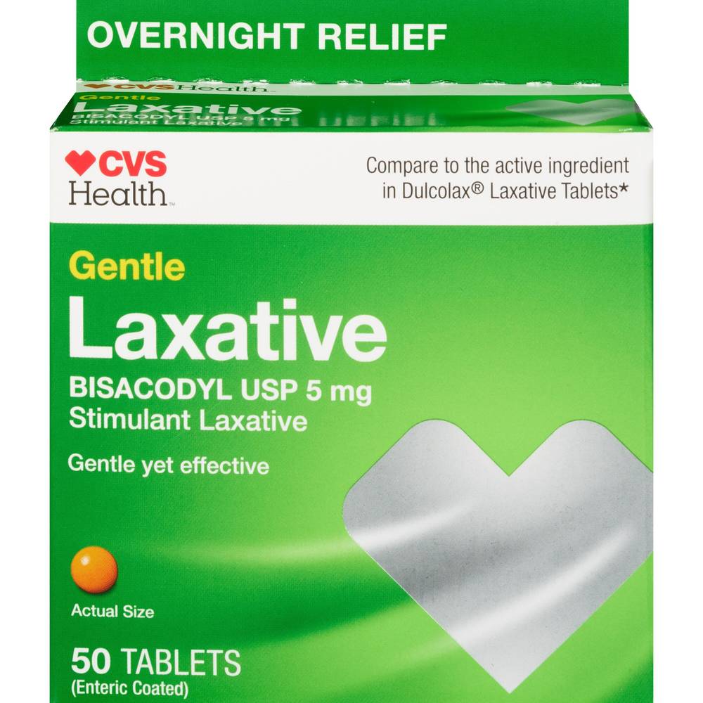 CVS Health Gentle LaxativeTablets, 50 CT
