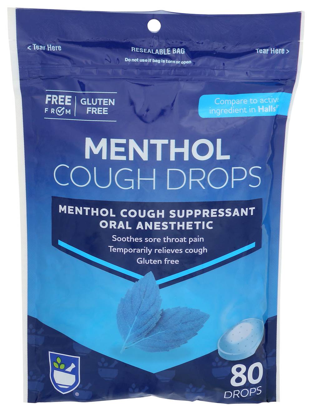 Rite Aid Menthol Cough Drops (80 ct)