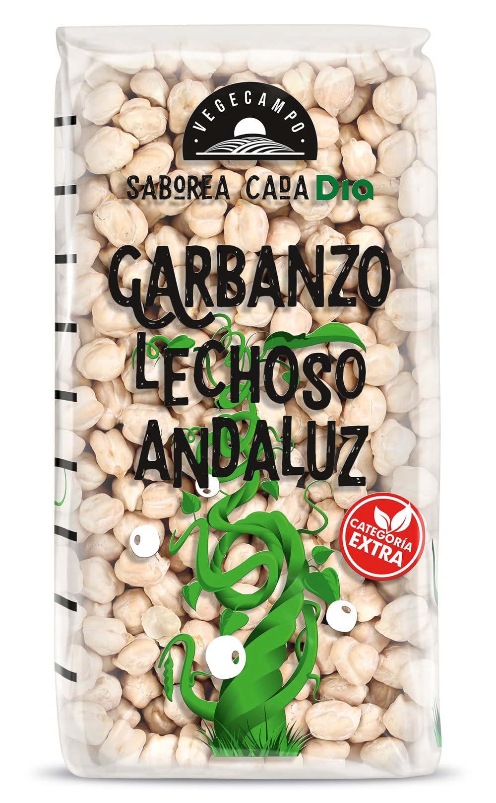 Garbanzos Lechosos Vegecampo De Dia Bolsa 1 Kg