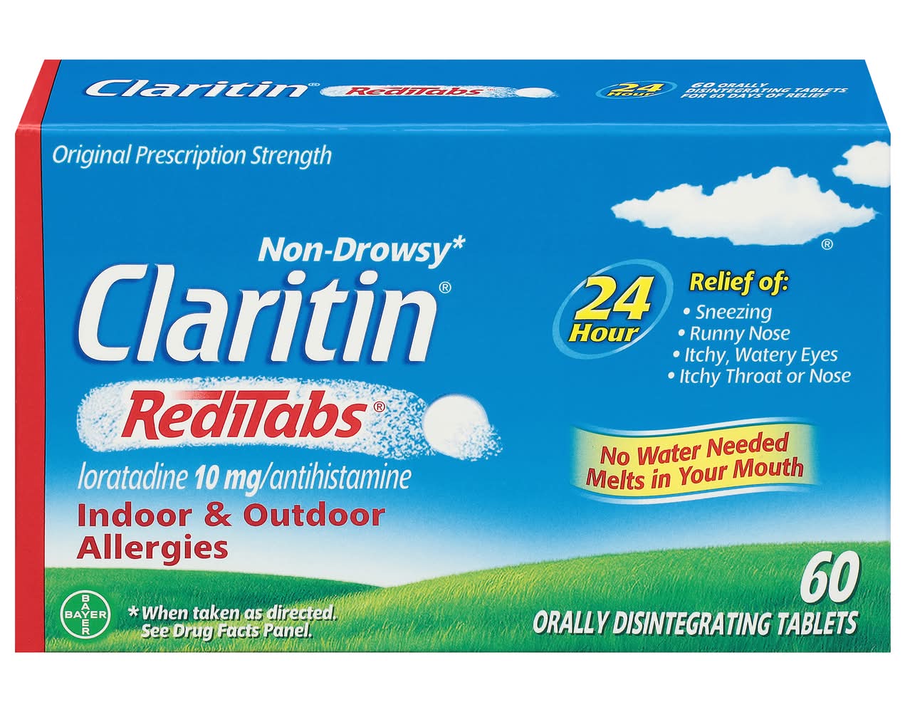 Claritin Loratadine 10 Mg/Antihistamine Tablets