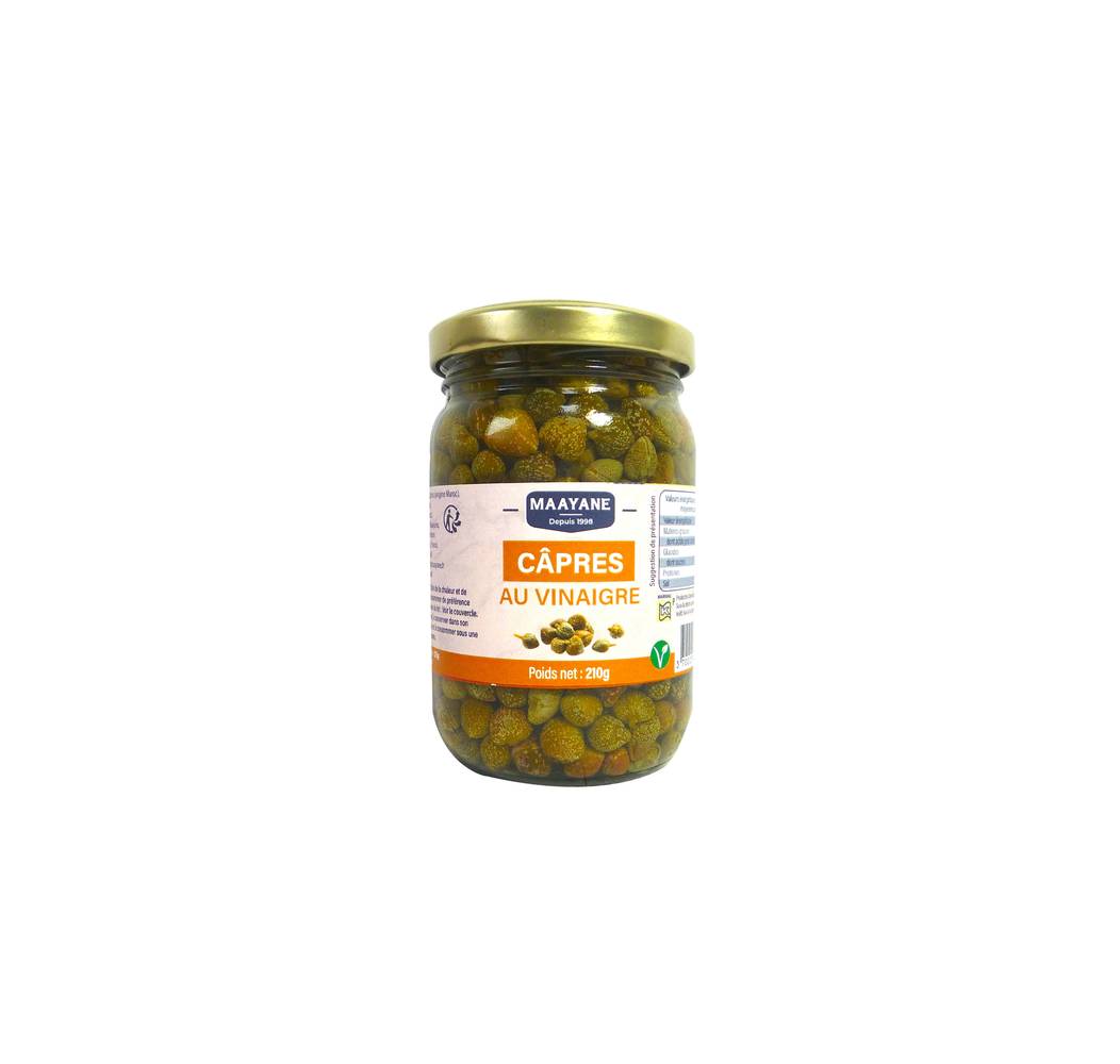 Maayane - Câpres au vinaigre (210g)