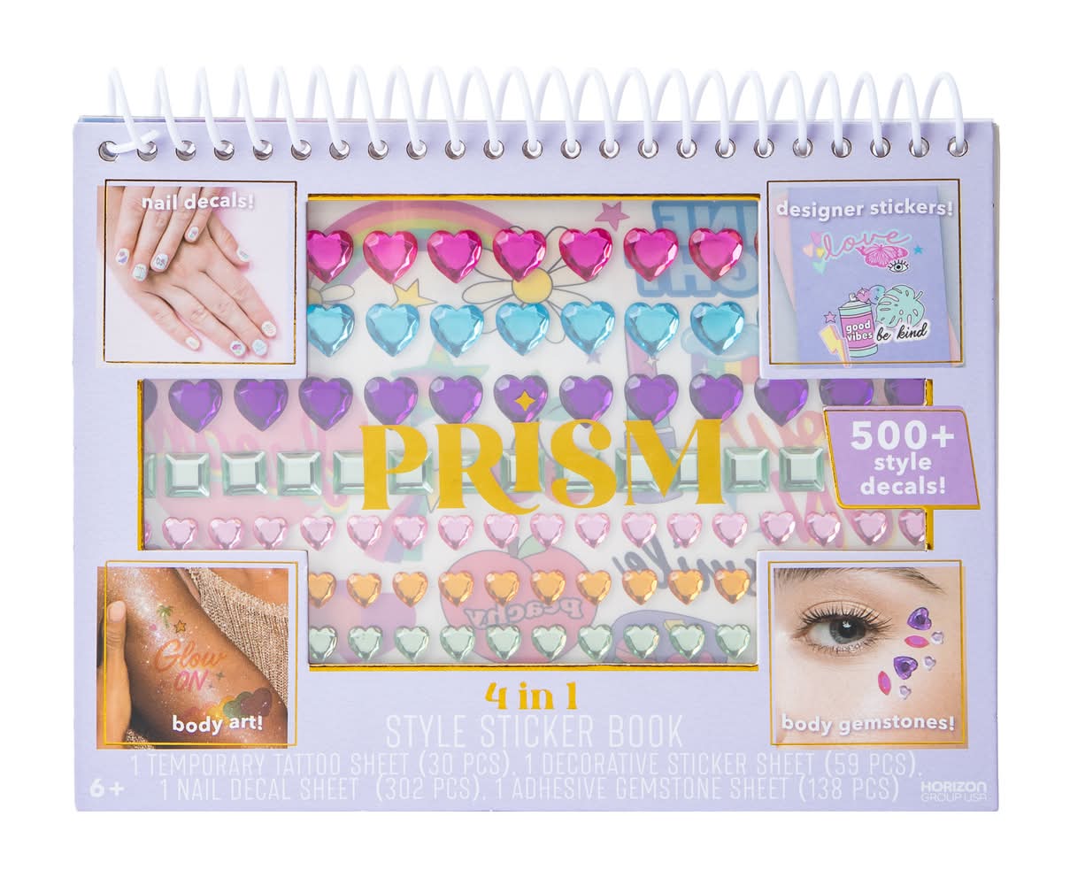 4-In-1 Sticker Style Book