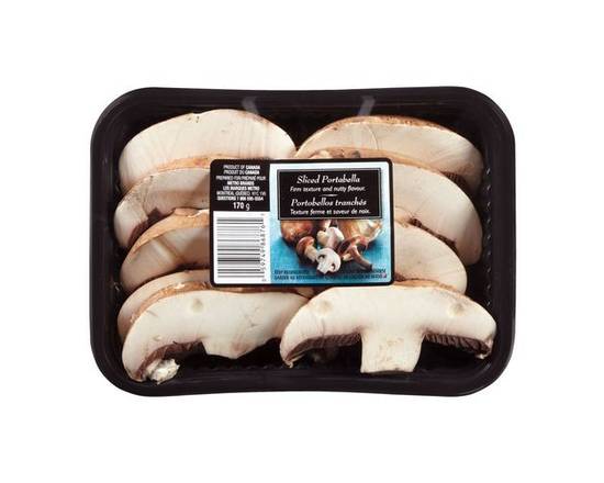 Champignons portobellas tranchés (30 units) - Sliced Portobella Mushrooms (170 g)
