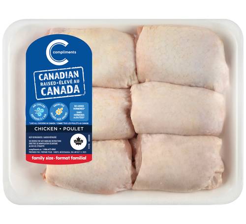 Compliments Chicken Thighs (6 ct)