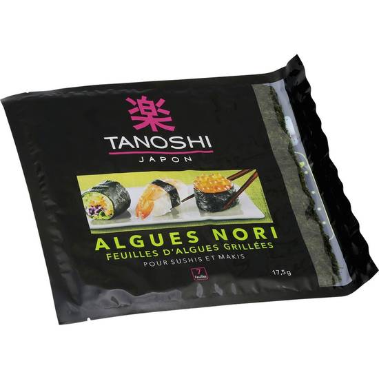 Algues nori Bio Tanoshi 18g