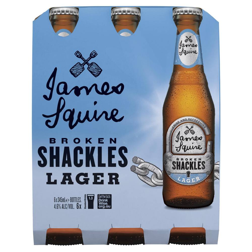 James Squire Broken Shackles Lager Beer Delivery Near Me Order Online