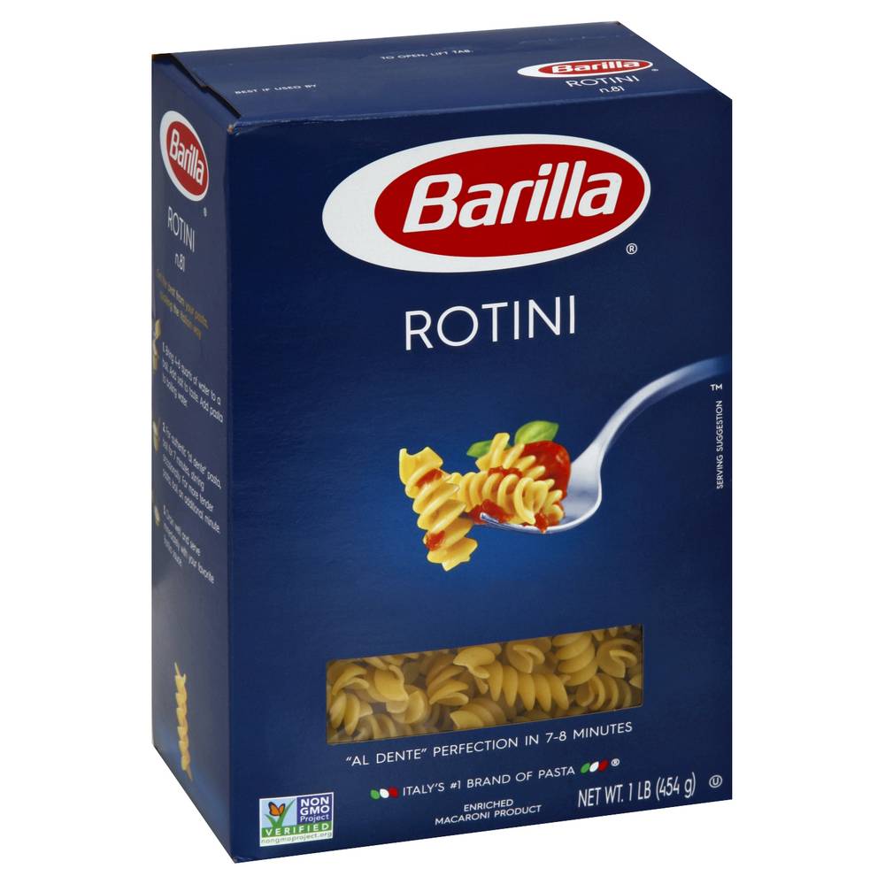 Barilla Classic Rotini Pasta (1 lbs)