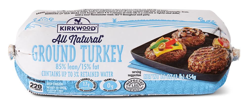 Kirkwood All Natural Ground Turkey (16 oz)