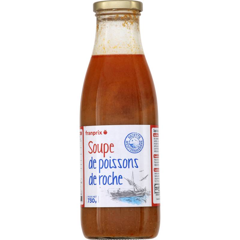 Franprix - Soupe de poissons de roche (730g)