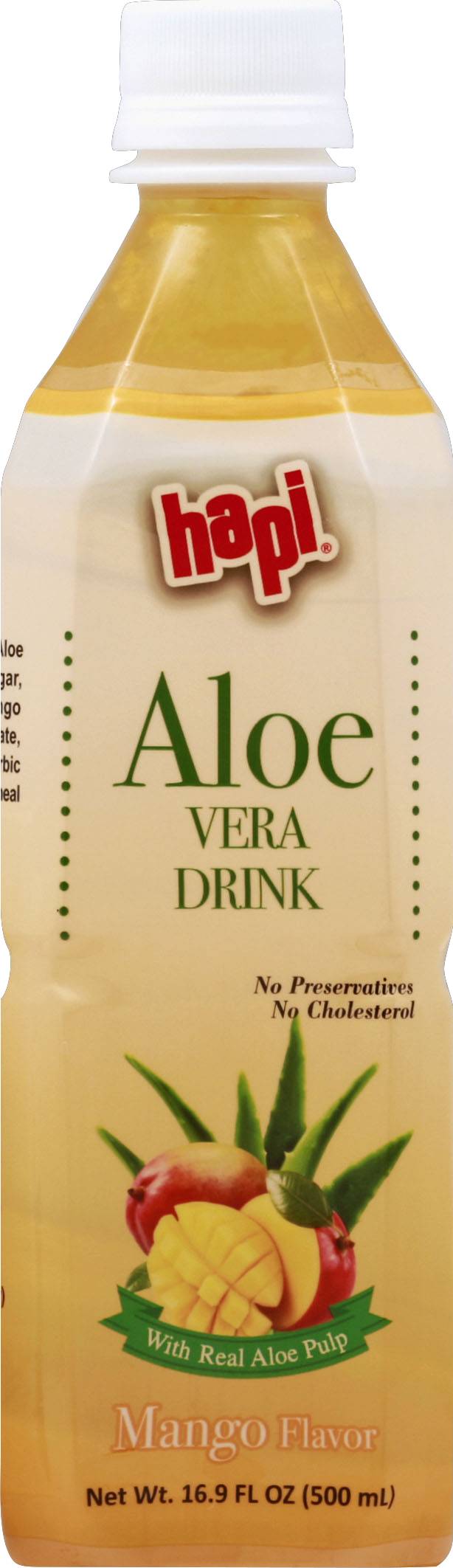 Hapi Aloe Vera Drink, Mango (16.9 fl oz)