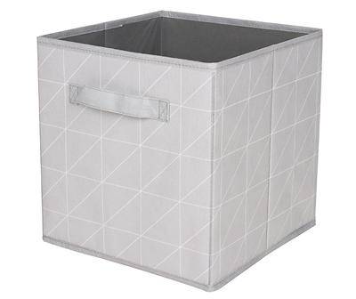 11" Alloy Grid Fabric Bin