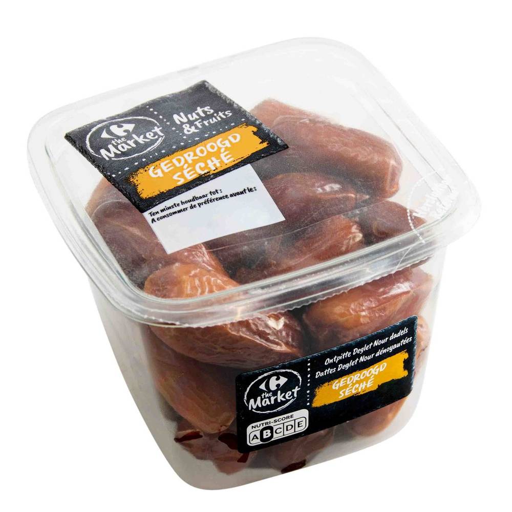 Carrefour The Market Dattes Deglet Nour Séchées et Dénoyautées 250 g