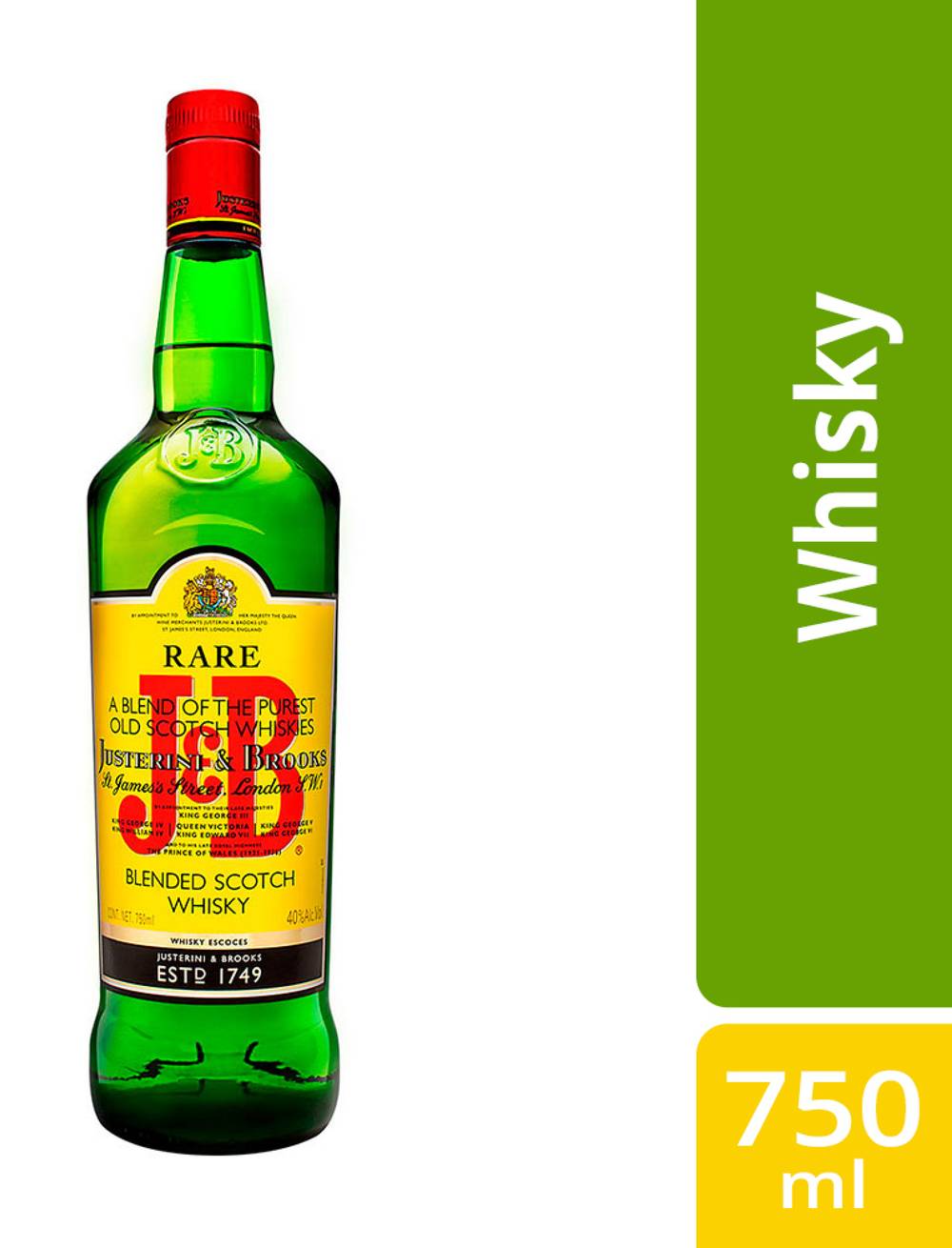 J&B · Whisky blended scotch (750 ml)