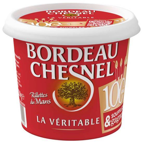 Bordeau Chesnel Rillettes du mans la véritable  220g