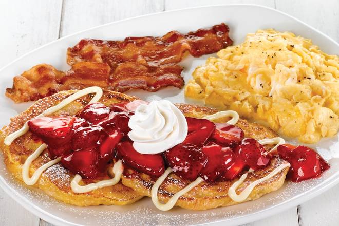 Strawberry Croissant French Toast Platter
