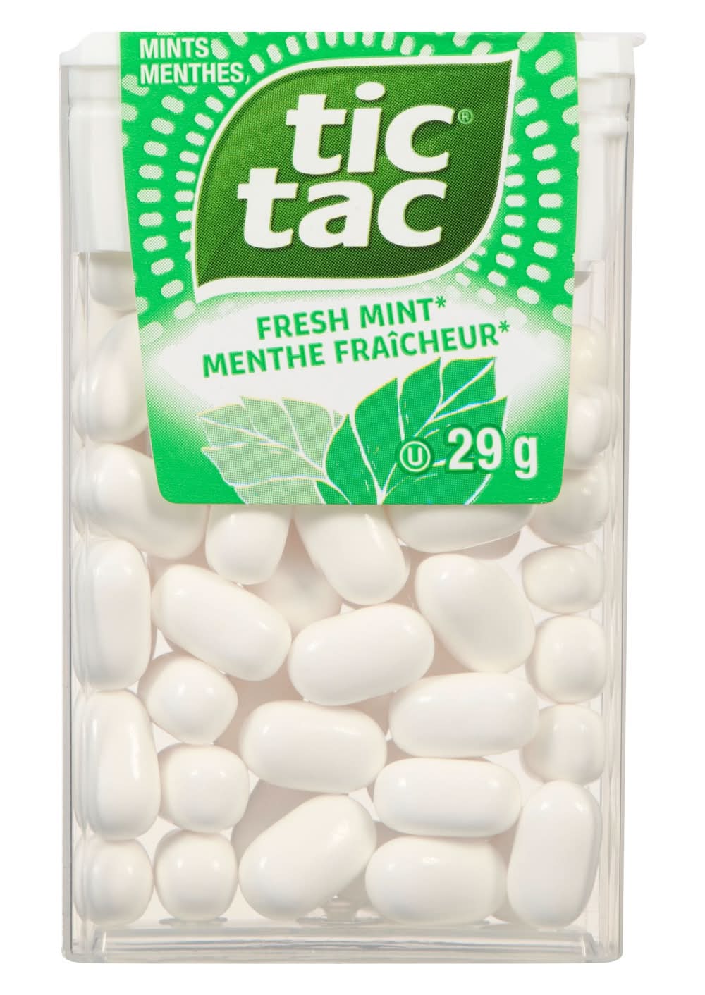 Tic tac tic tac menthe fraîcheur (29g) - fresh mint (60 units)