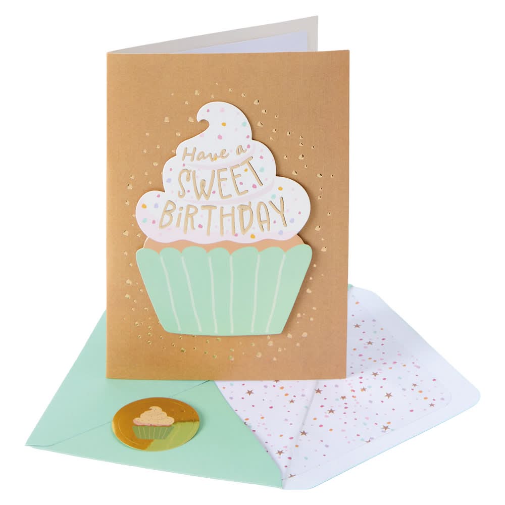 Pembrook Birthday Cupcake Card