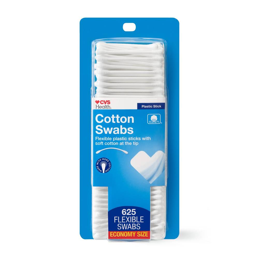 Cvs Health Flexible Cotton Swabs, 625 Ct