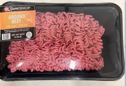 Dierbergs Butter Shop Fresh Ground Beef (2.25 lbs)
