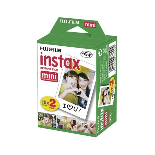Fujifilm película instax mini (20 piezas)