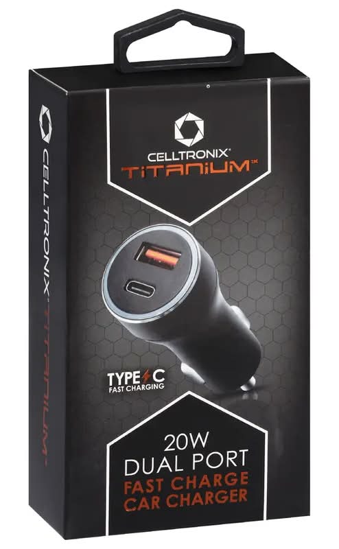 Titanium Type C Car Fast Charging