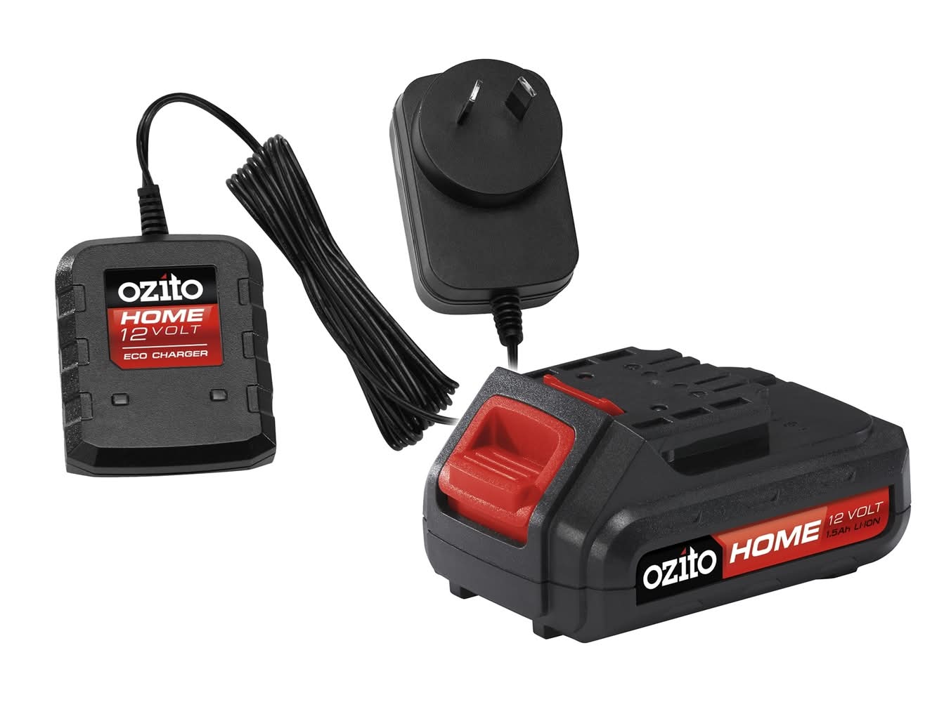 Ozito Home 12V Battery And Charger