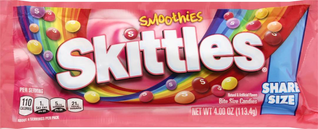 Skittles Bite Size Candies (smoothies)