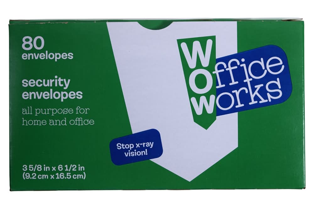 Office Works Security Envelopes