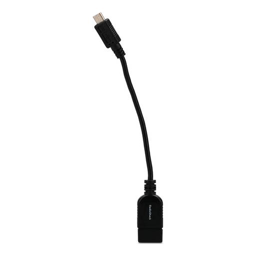 RadioShack · Adaptador micro usb otg negro