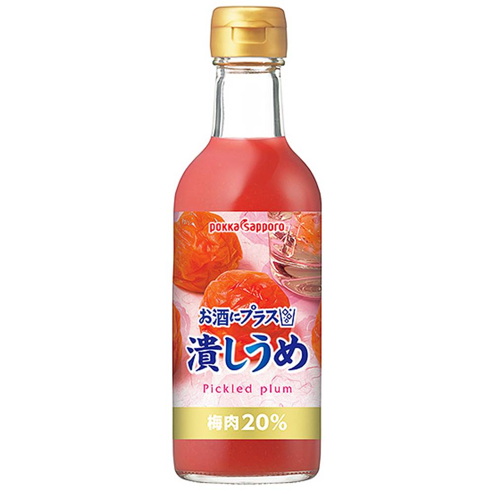 ポッカサッポロ　お酒にプラス　潰しうめ/300ml