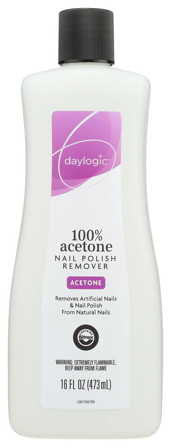 Ryshi Nail Polish Remover 100% Pure Acetone (16 oz)