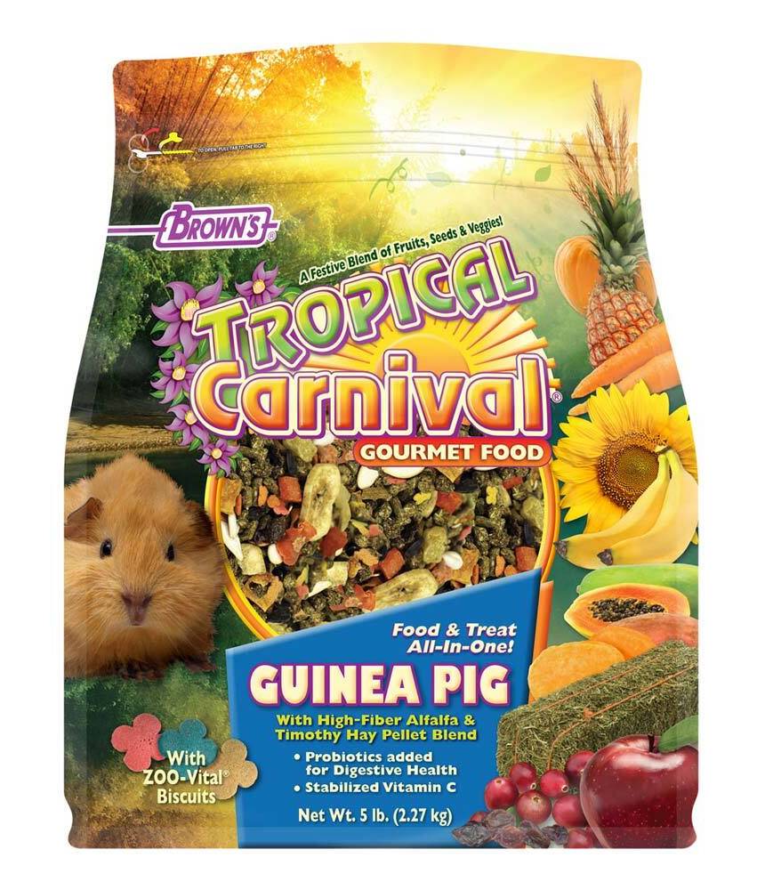 Tropical Carnival Gourmet Guinea Pig Food (5 lbs)