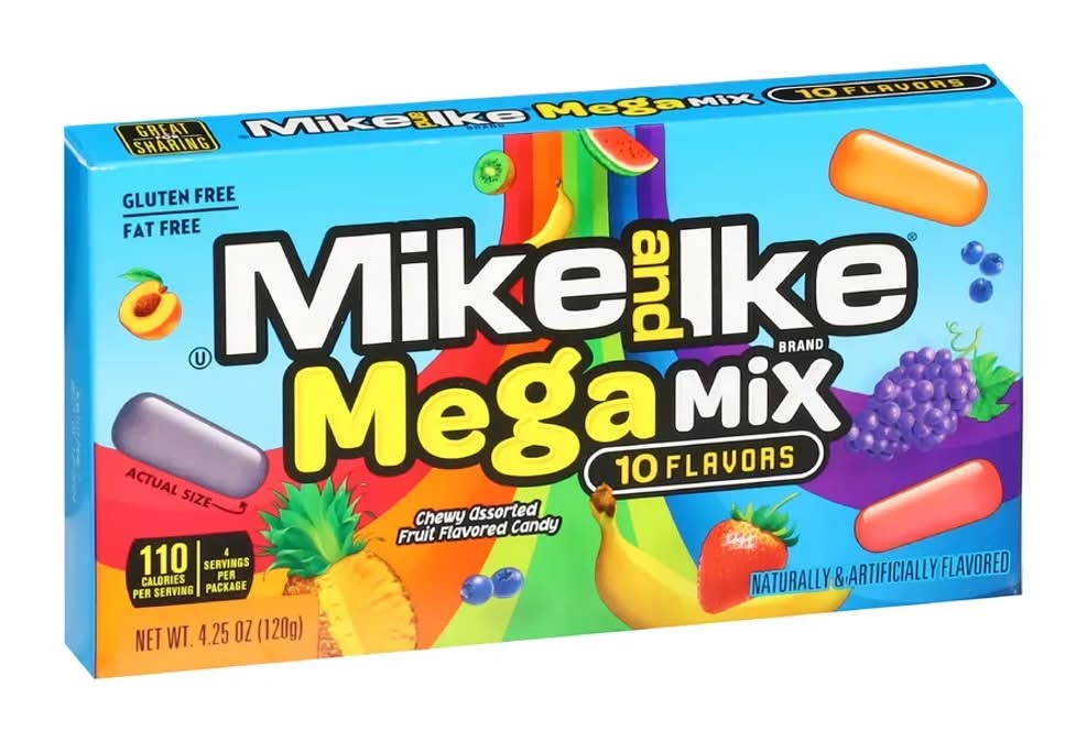 Mike and Ike Mega Fruit Mix