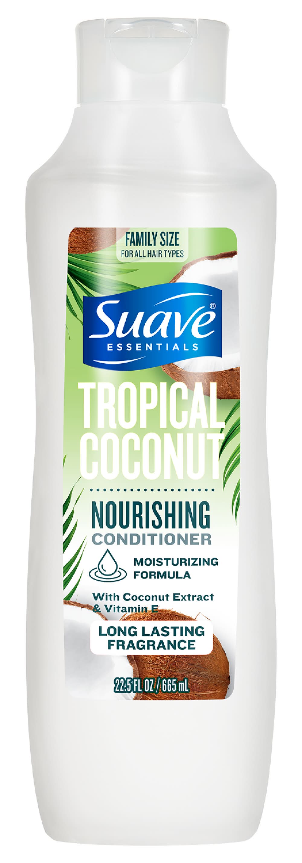 Suave Moisturizing Formula Nourishing Conditioner, Tropical Coconut (22.5 fl oz)