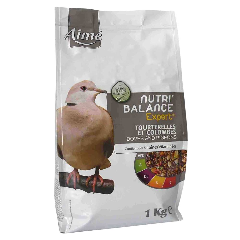 Nutri'balance expert tourterelles, AIME, 1kg