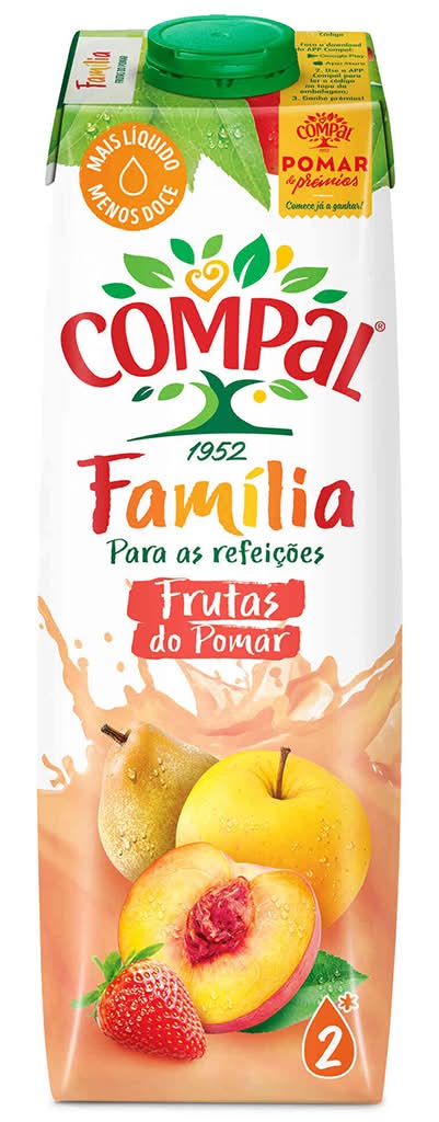 Compal - Nectar FamÃlia Frutos Do Pomar, 1 litro