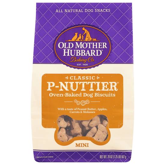 Old Mother Hubbard P-Nuttier Oven-Roasted Dog Biscuits (20 oz)