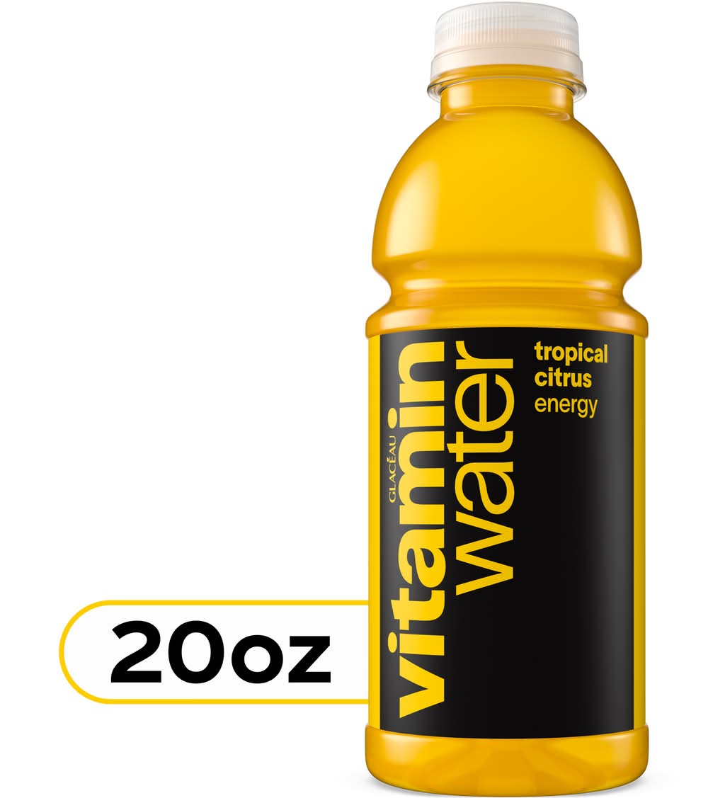 Vitaminwater Energy Nutrient Enhanced Water, Tropical Citrus (20 fl oz)