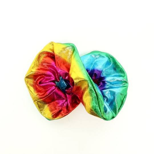 Pride 5" Shimmery Rainbow Scrunchie By Celebrate It