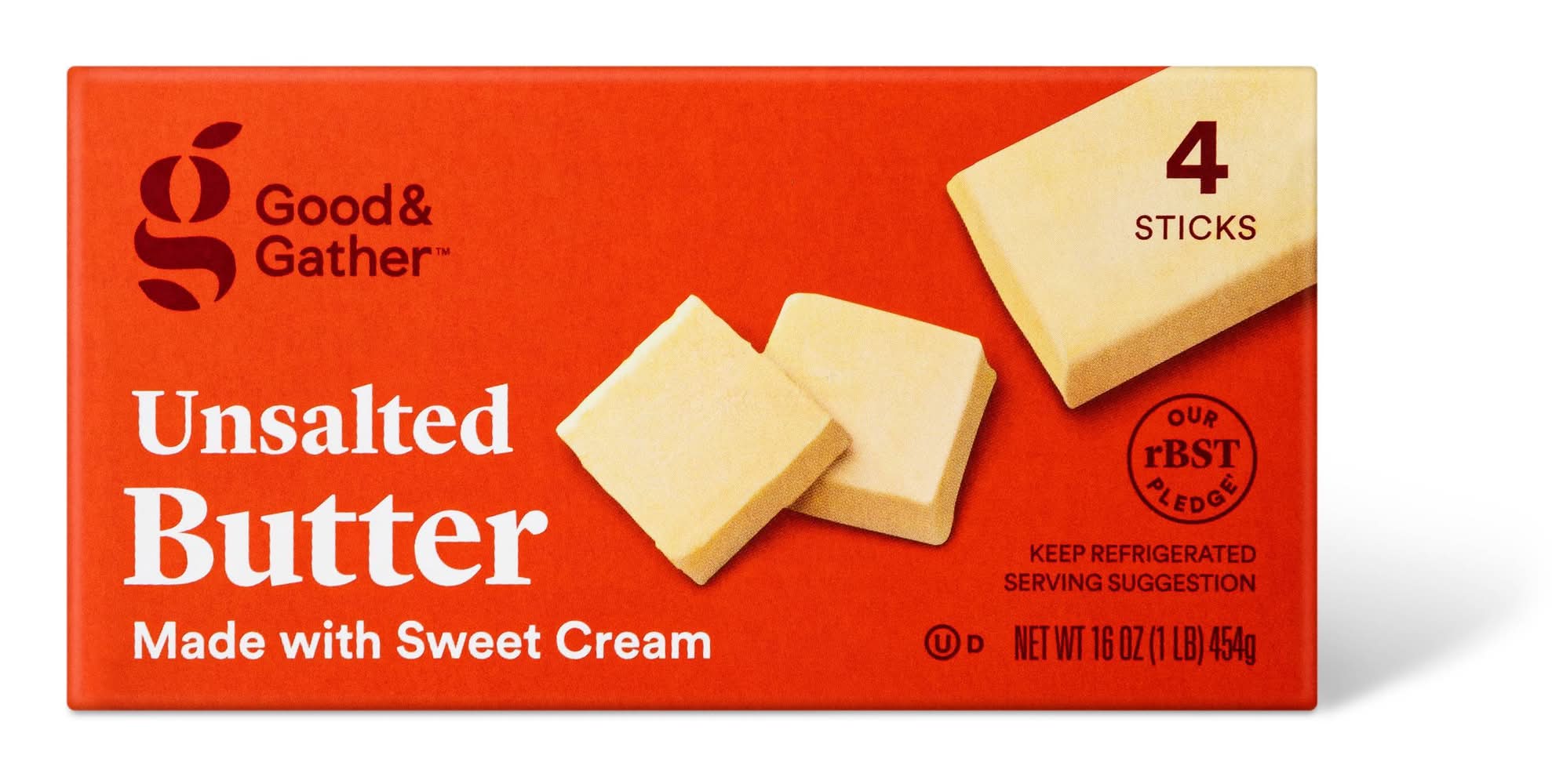 Good & Gather Unsalted Butter (16 oz, 4 ct)