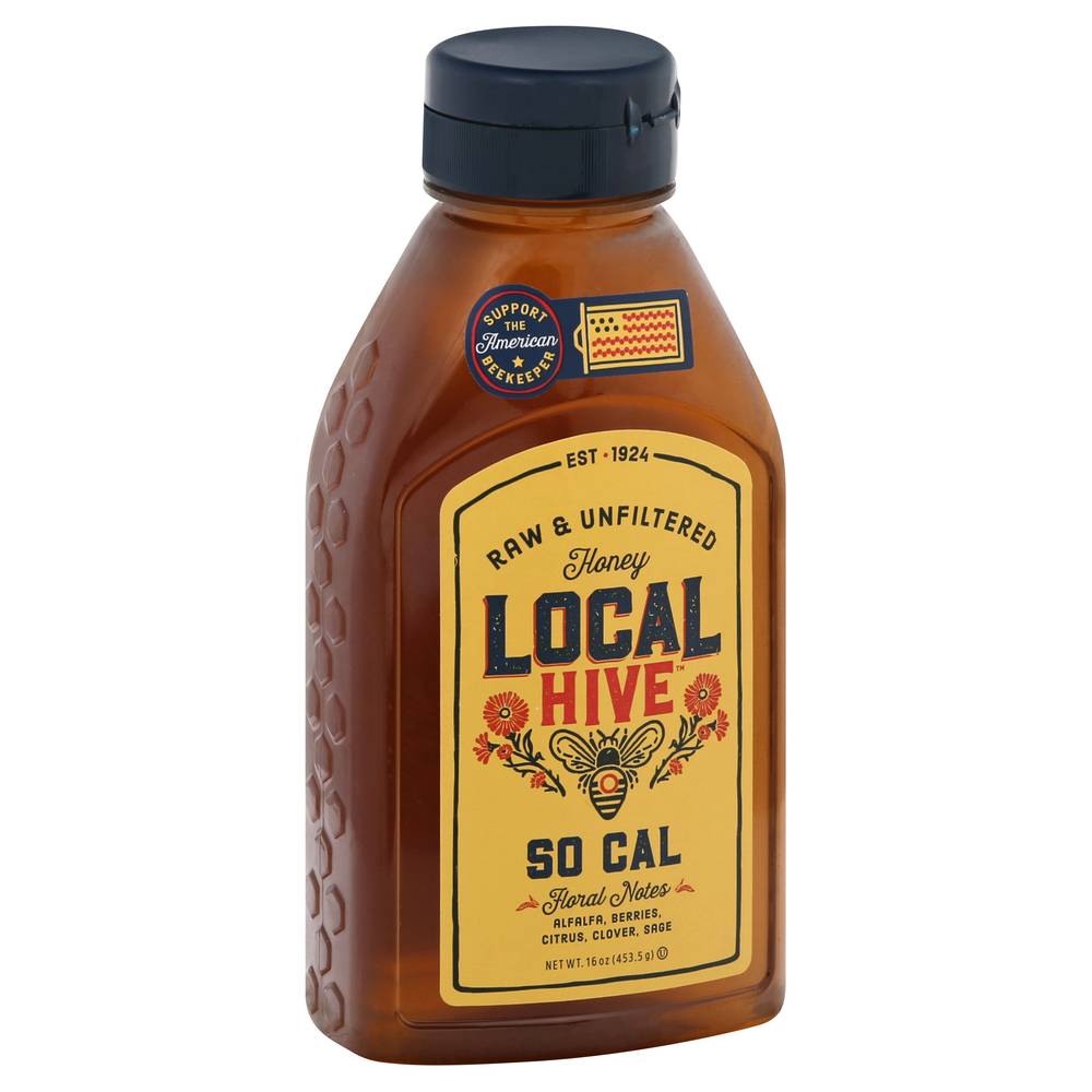 Local Hive Raw & Unfiltered So Cal Honey