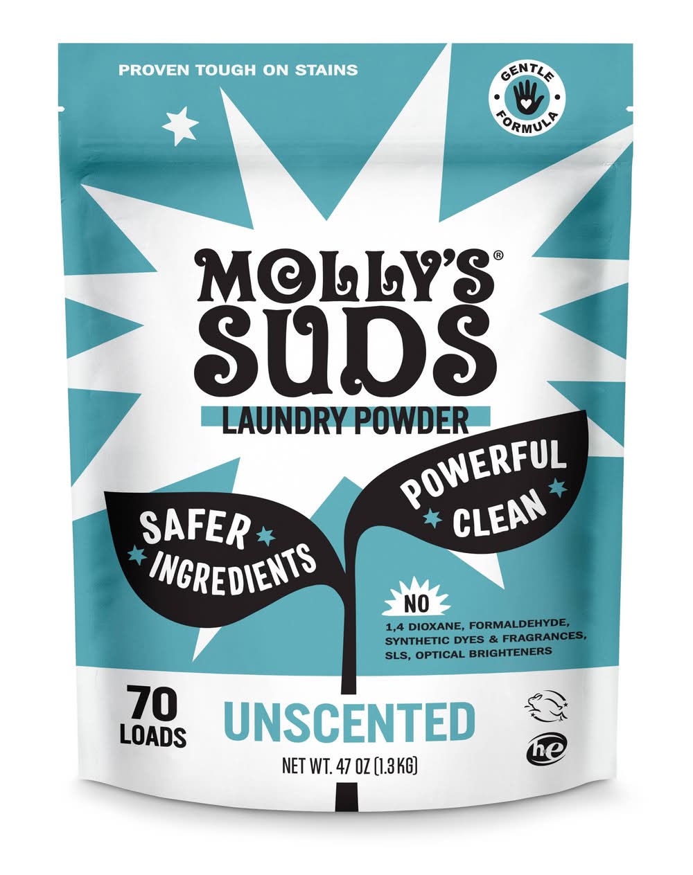 Molly's Suds Unscented Laundry Powder (47 oz)