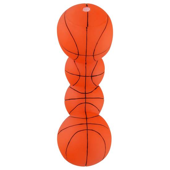 Bow Wow Pals Basketball Rope Squeaker Dog Toy
