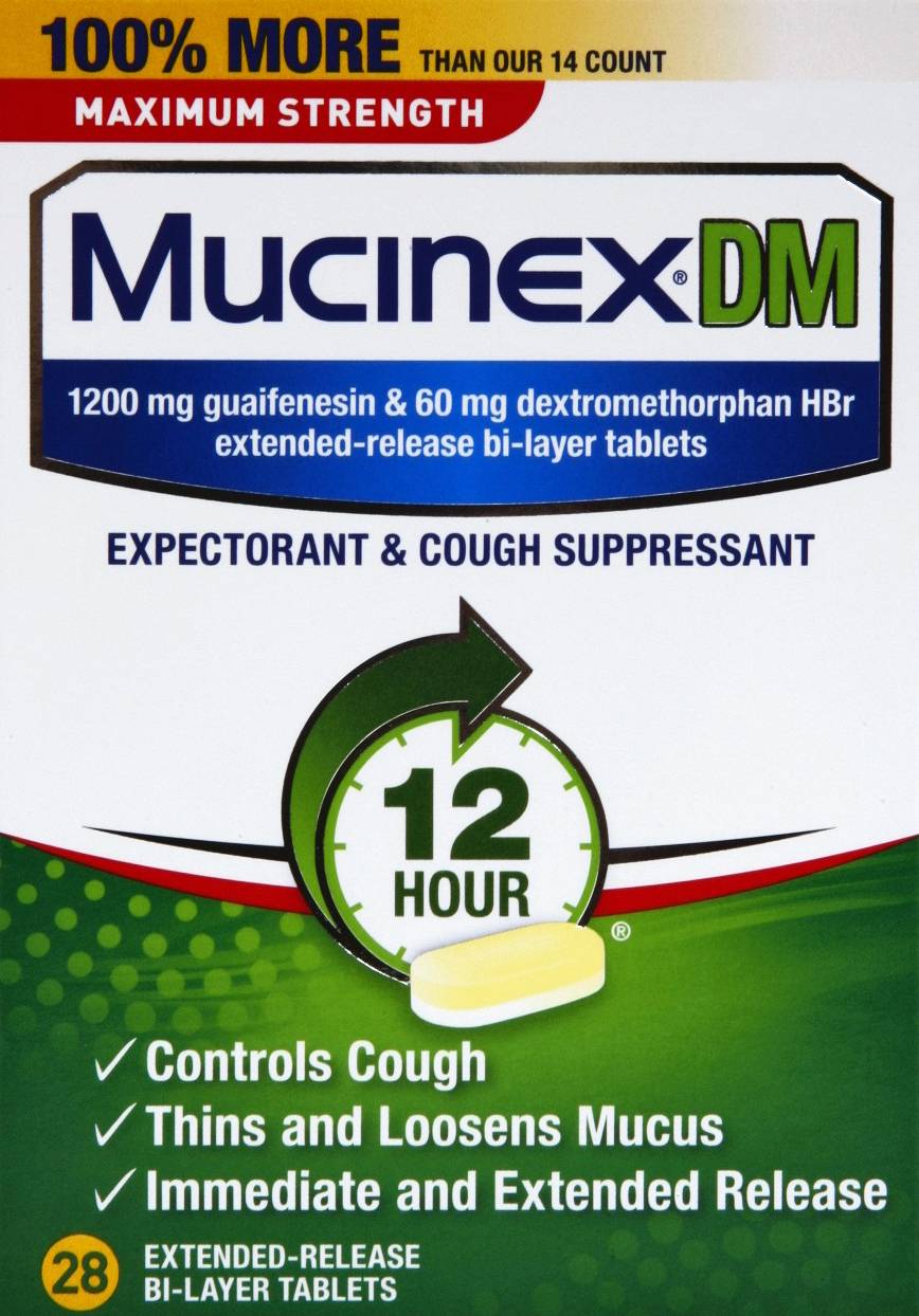 Mucinex Dm Expectorant & Cough Suppressant (3.2 oz)