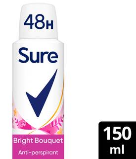 Sure Bright Bouquet Anti-Perspirant Aerosol 150 Ml